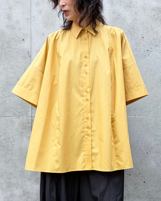 någonstans / volume shirt / cinnamon / 470JA830-0191