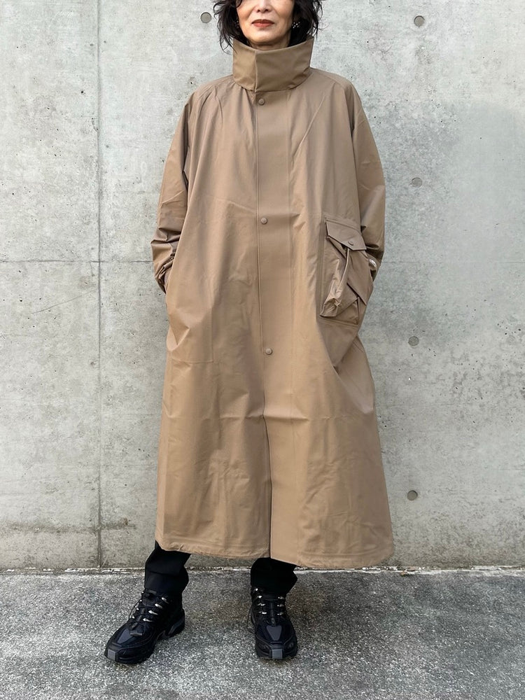 HYKE / PERTEX® DESERT STORM COAT / BEIGE / 17571