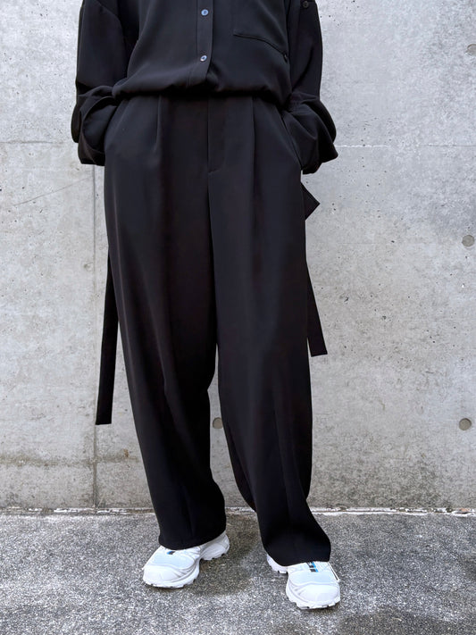 ENFÖLD / FORM TROUSER / BLACK / 300JS431-1051