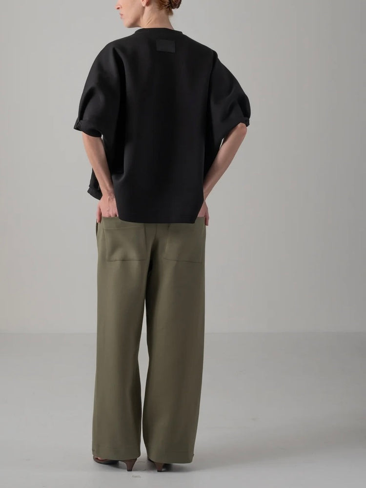 COGTHEBIGSMOKE / HELLEN PENTAGON TOP(H/S) / BLACK