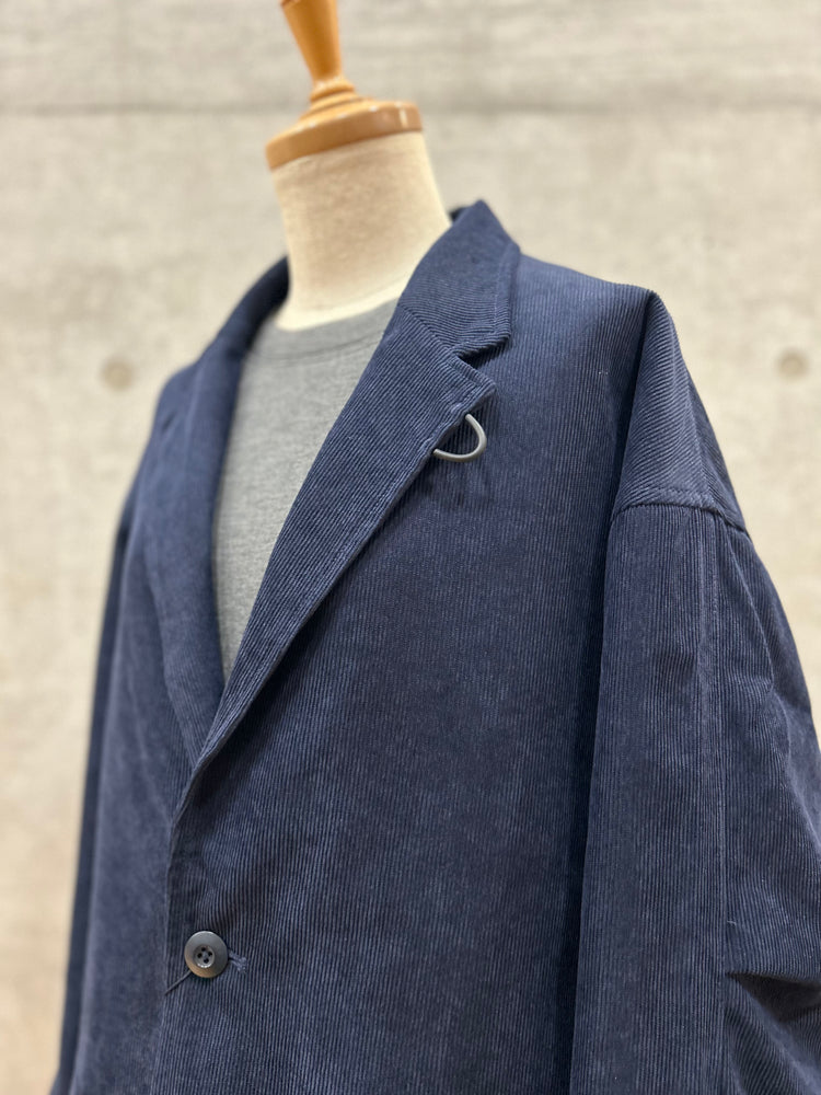 DAIWA PIER 39 / W's TECH LOOSE 2B JACKET CORDUROY / NAVY / BJ-32025WL