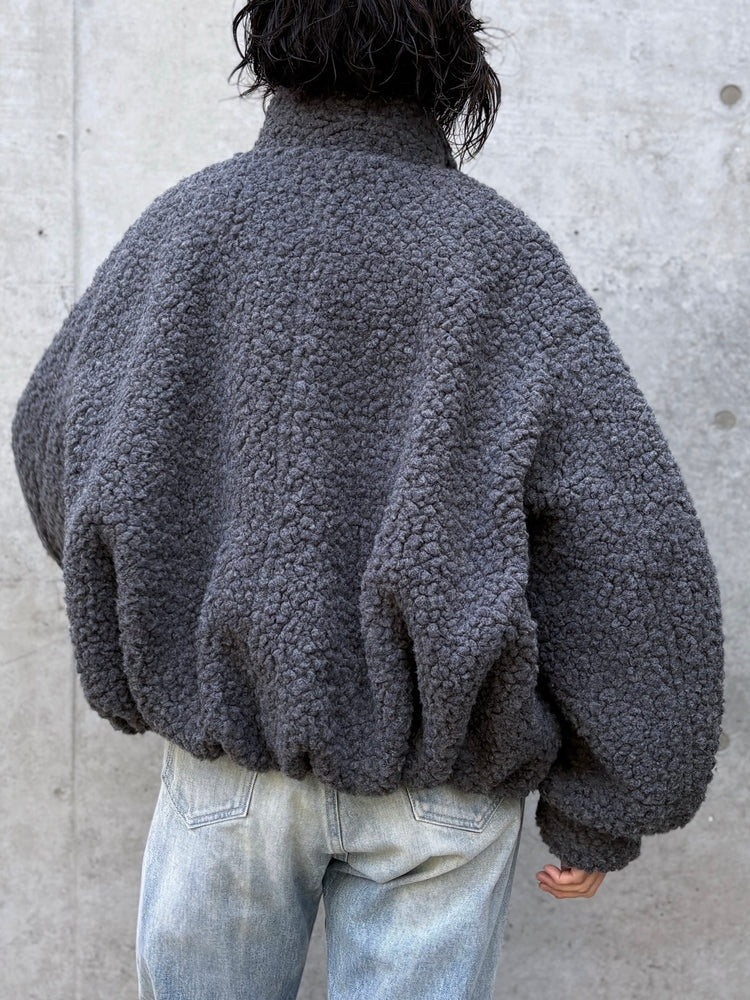 CLANE / BALLOON BOA BLOUSON / GRAY / 19101-0032