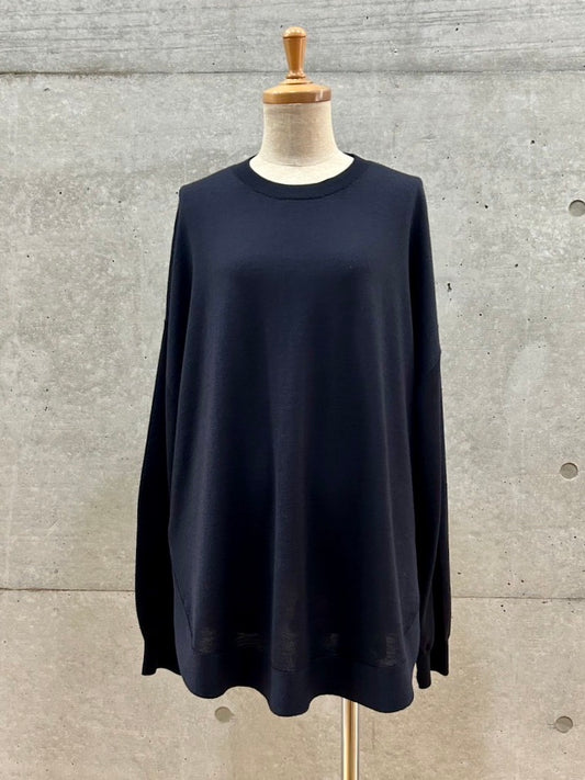ENFÖLD / CIRCLE PULLOVER / D.NAVY / 300IA270-1161