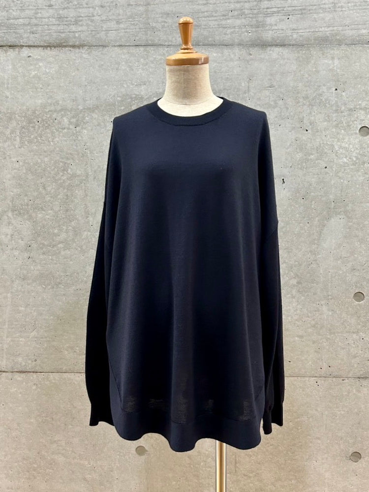 ENFÖLD / CIRCLE PULLOVER / D.NAVY / 300IA270-1161