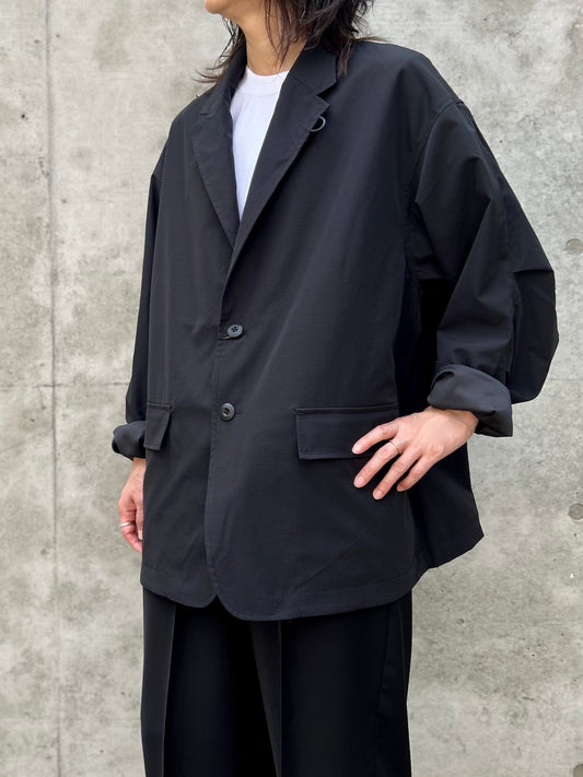 DAIWA PIER 39 / W's TECH LOOSE 2B JACKET RIPSTOP / BLACK / BJ-30025WL