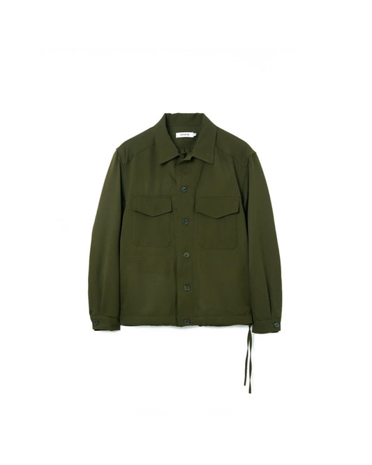 nonnative / OFFICER SHIRT JACKET WOOL TWILL / OLIVE / NN-SJ4901