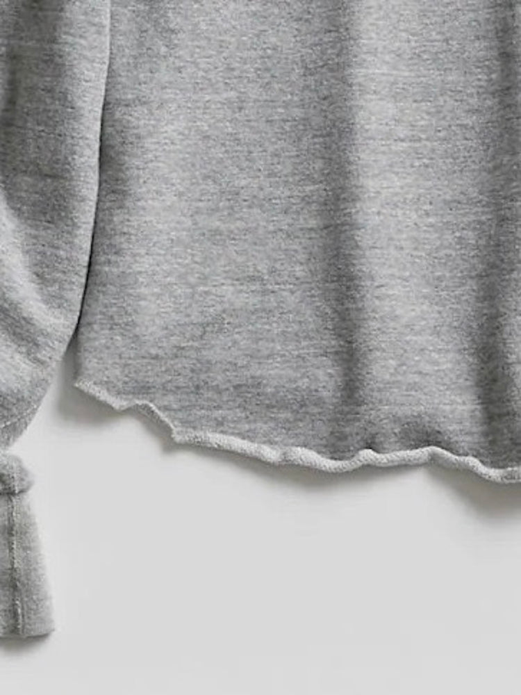 THE SHINZONE / W GAZETTE PULLOVER / GRAY / 21SMSCU12