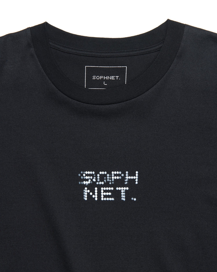 SOPHNET. / SIMON TAYLOR: DOT MASK TEE / BLACK / SOPH-250073