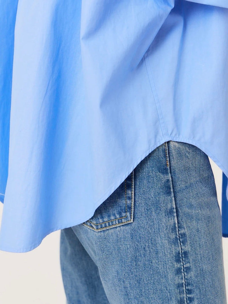 THE SHINZONE / DADDY SHIRT / BLUE / 21AMSBL08