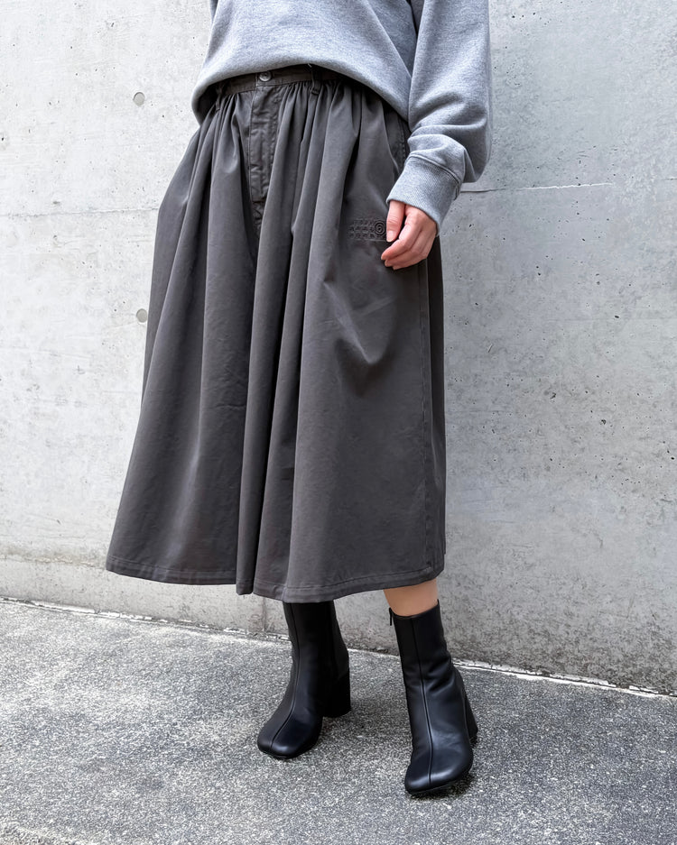 MM⑥ Maison Margiela / ギャザーキュロットスカート / KAHKI / S62MU0079M35435