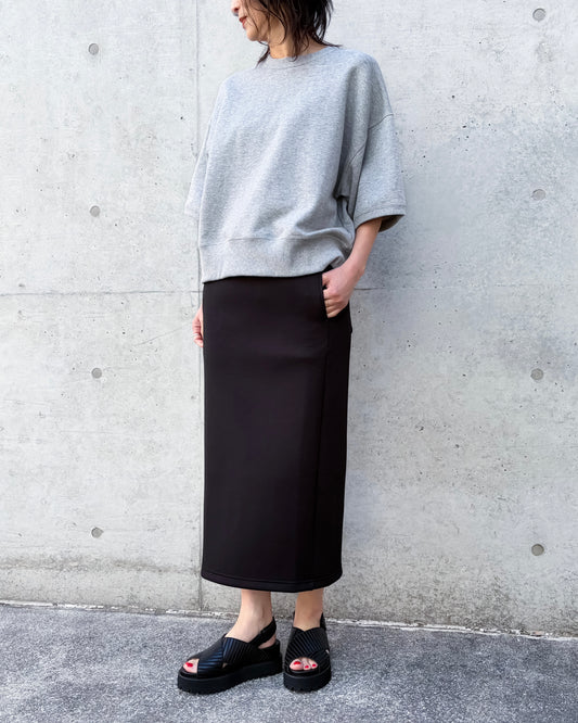 SLOANE / コットン裏毛 半袖ショート丈スウェット / GRAY / SL10S-T1134