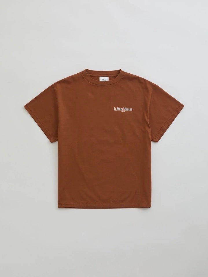 THE SHINZONE / BISTRO MENU TEE / CAMEL / 25SMSCU14