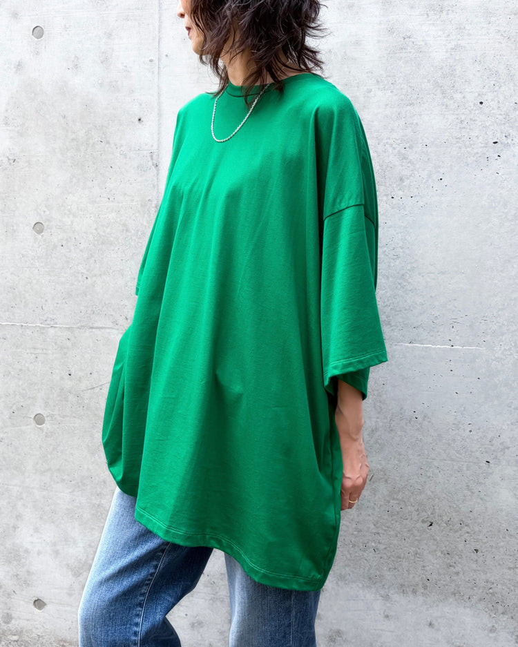 ENFÖLD / LARGE T-SHIRT / GREEN / 300JA280-0171