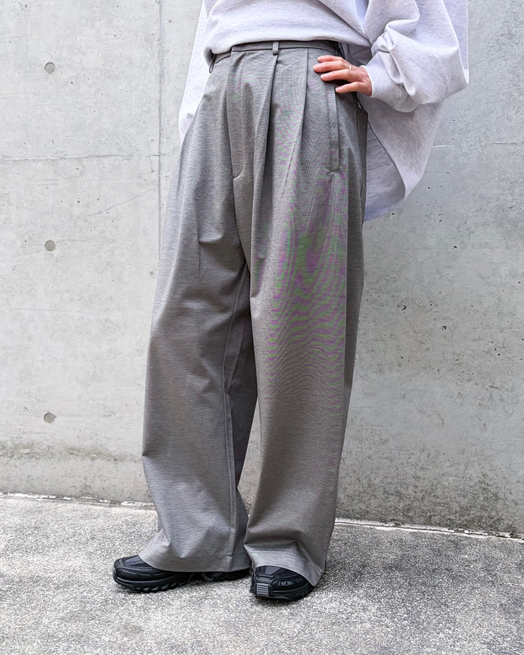 COGTHEBIGSMOKE / LUCY BAGGY TROUSERS / MID GREY