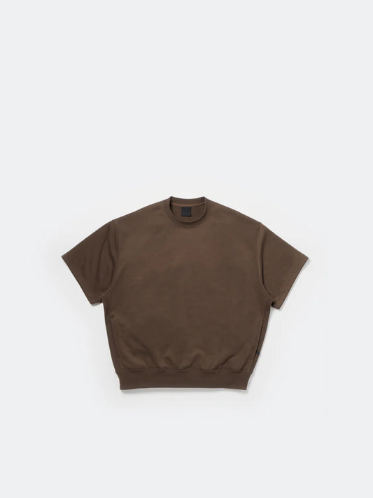DAIWA PIER39 / W's TECH SWEAT CREW S/S / BROWN GRAY / BE-51026L