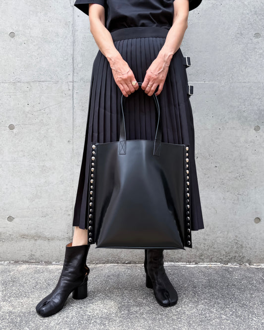 tao / ステアガラス TOTE BAG (L) / BLACK / TR-K203