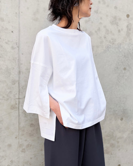 COGTHEBIGSMOKE / NOELLA T SHIRT / WHITE