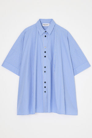 någonstans / volume shirt / water / 470JA830-0201
