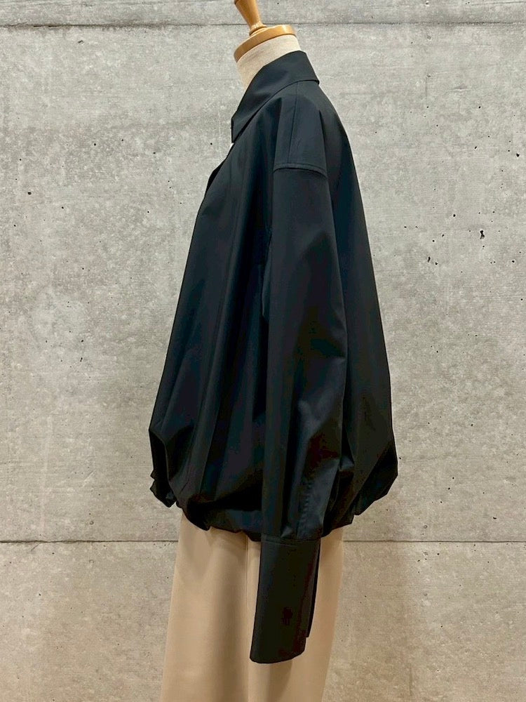 CINOH / ブラウンジングシャツ / BLACK / 25WST006