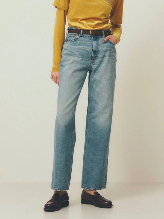 THE SHINZONE / HUDSON DENIM PANTS / BLUE / 25AMSPA02