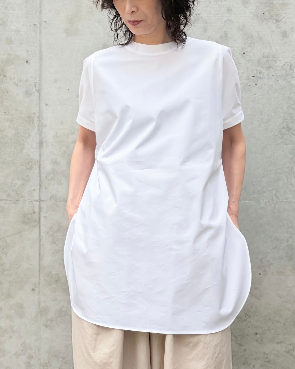 ASTRAET / ギャザー ドルマンブラウス / WHITE / 54162700003