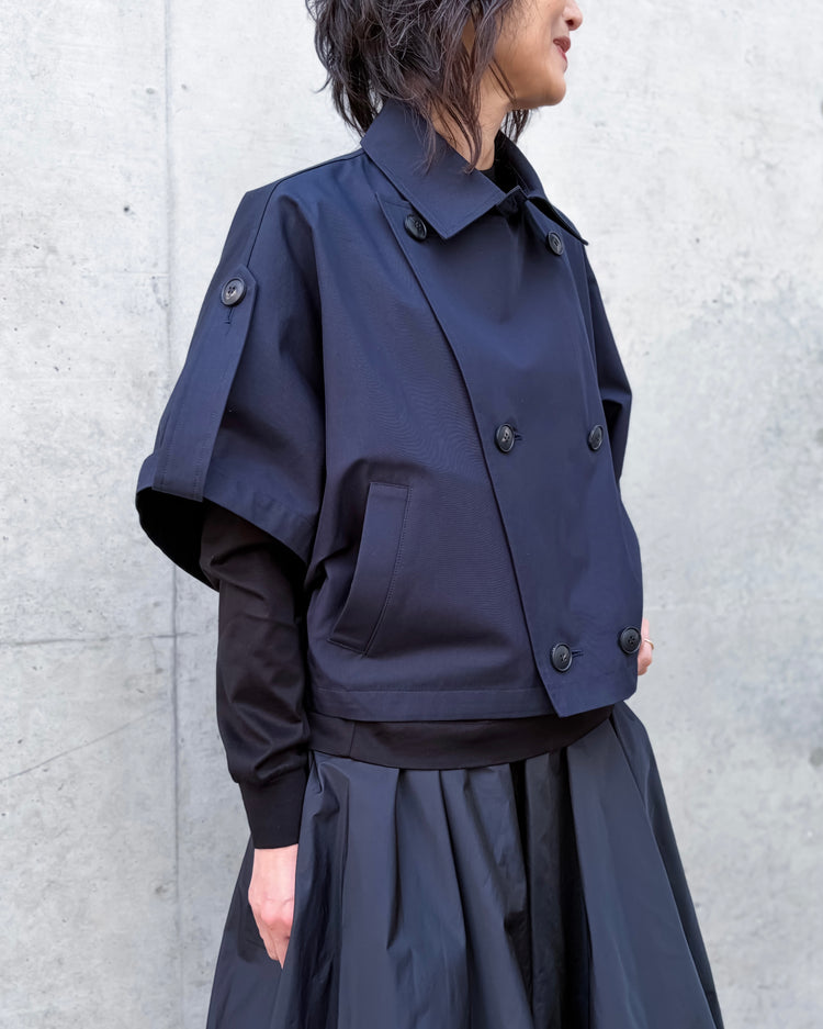 mtmodelist / ショートトレンチジャケット / NAVY / MG-J08-103