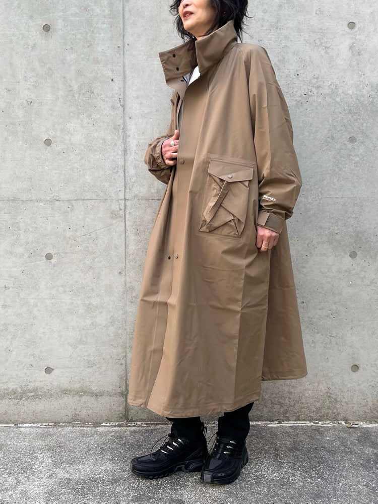 HYKE / PERTEX® DESERT STORM COAT / BEIGE / 17571