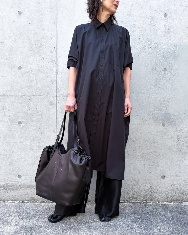 Maison Margiela / ドローストリング バッグ / black / SB1WC0032P8832