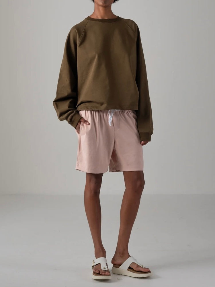 COGTHEBIGSMOKE / KAYA TUCKED HEM TOP / BRONZE