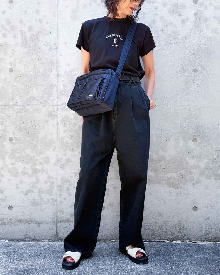 PORTER / TANKER SLING BAG W zip(L) / 622-08633 / IRON BLUE