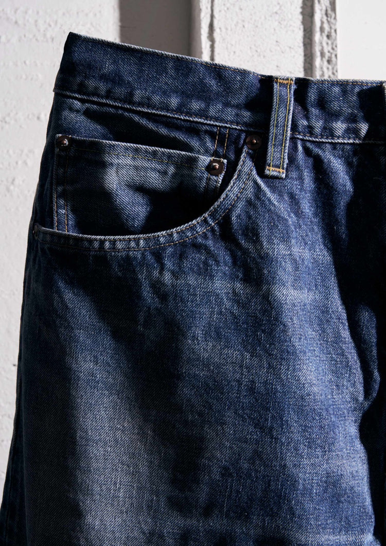 MASSES / DENIM 5P PANTS A.3 / INDIGO