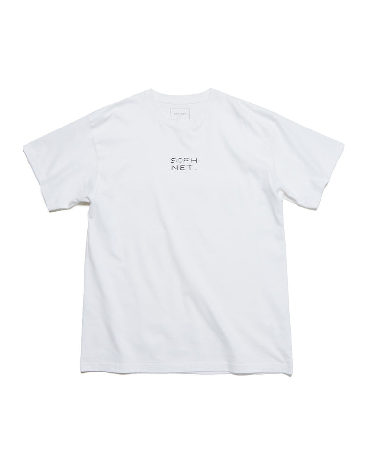 SOPHNET. / SIMON TAYLOR: DOT MASK TEE / WHITE / SOPH-250073