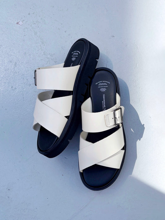 beautiful shoes / CROSS BELT SANDALS / IVORY / BSS2512007