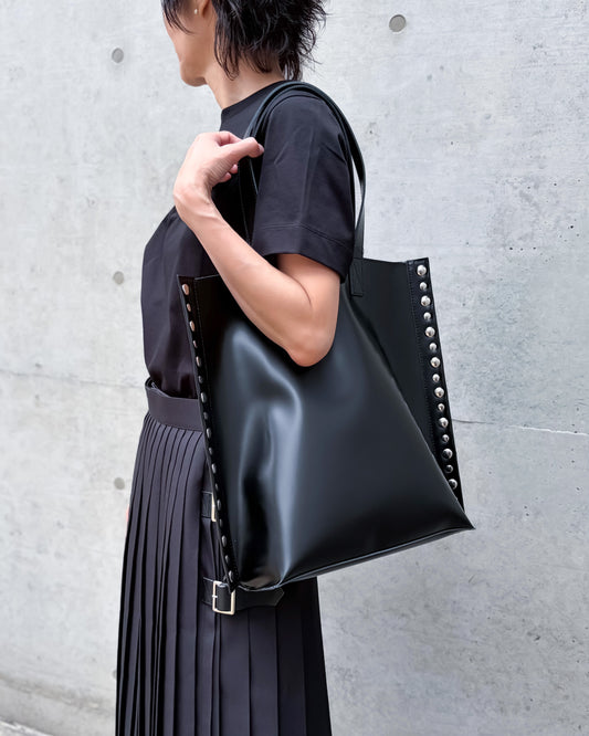 tao / ステアガラス TOTE BAG (L) / BLACK / TR-K203