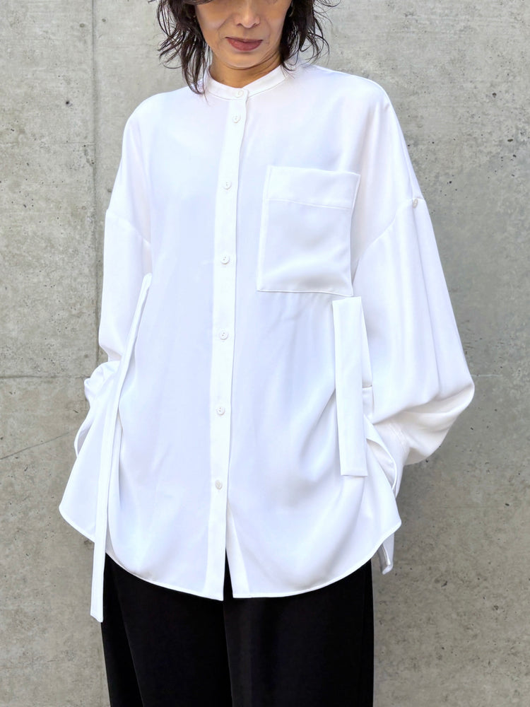 ENFÖLD / MANY-STYLE OVER SHIRT / WHITE / 300JS430-1081