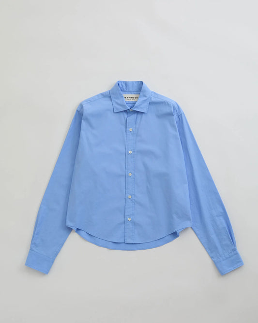 THE SHINZONE / SHORT PECK SHIRT / BLUE / 25SMSBL12