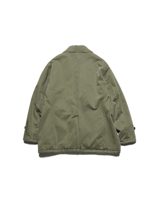 uniform expriment / MILITARY PEA COAT / KHAKI / UE- 262000