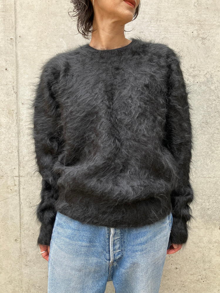 BLAMINK / 7G カシミアファーニット / BLACK / 7913-2-000006