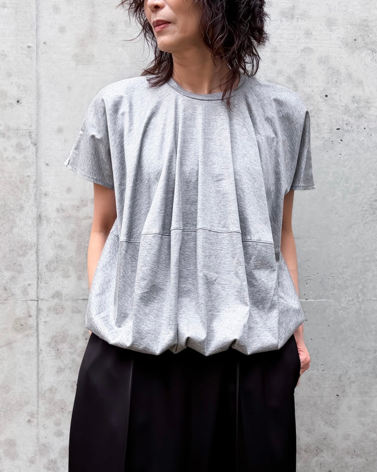 ENFÖLD / BALL PULLOVER / TOP GRAY / 300JA780-0091