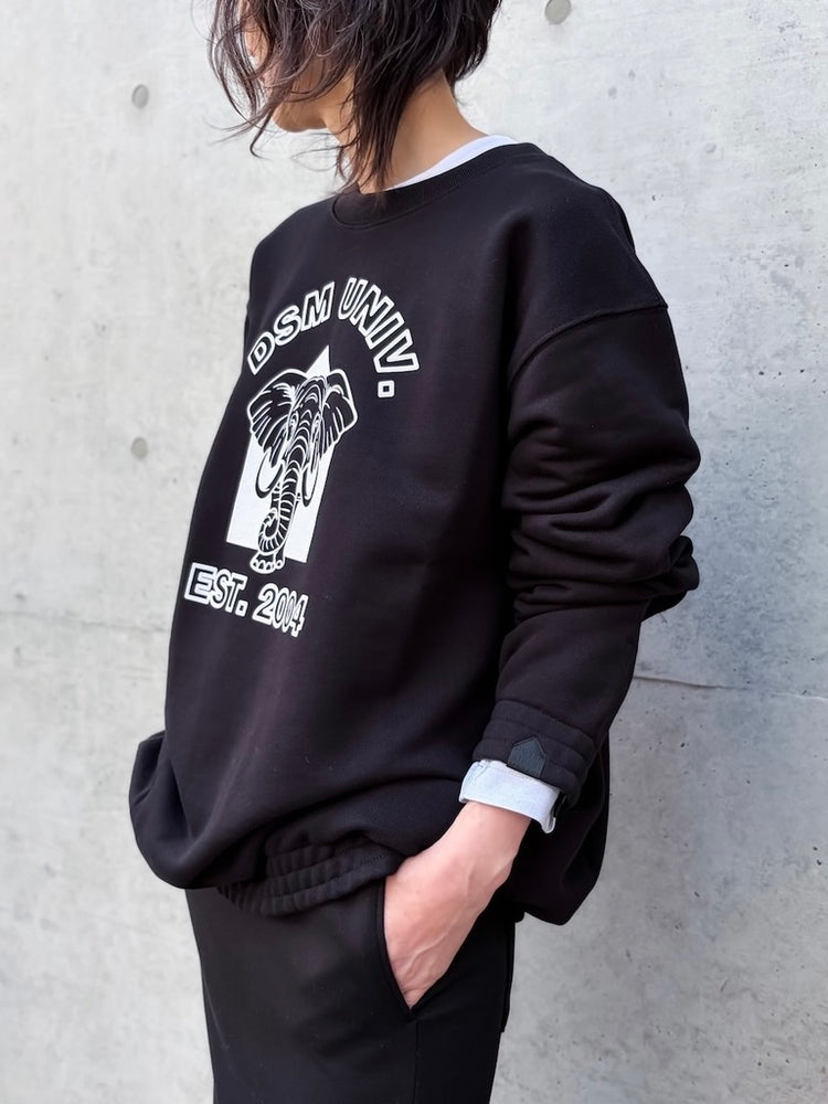 DSM kei ninomiya / DSM CrewNeck Sweat Shirt / Black / DSM01T006 /