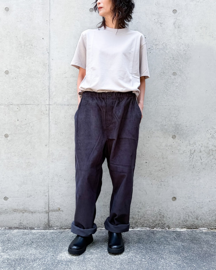 SOFIE D'HOORE / RELAX LOW CROTCH PANT / GRAPHITE / PINOT-CODY