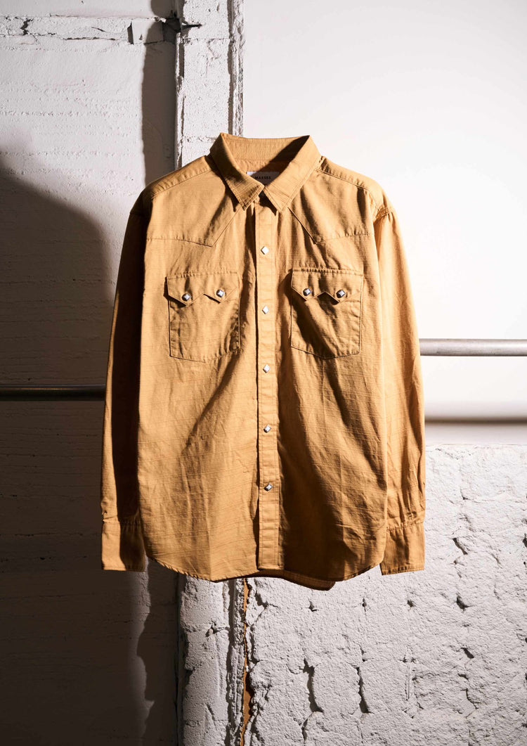 MASSES / WESTERN SHIRT NP / MUSTARD