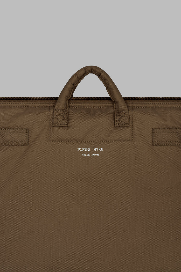 HYKE × PORTER / HELMET BAG / COYOTE BROWN / 19354