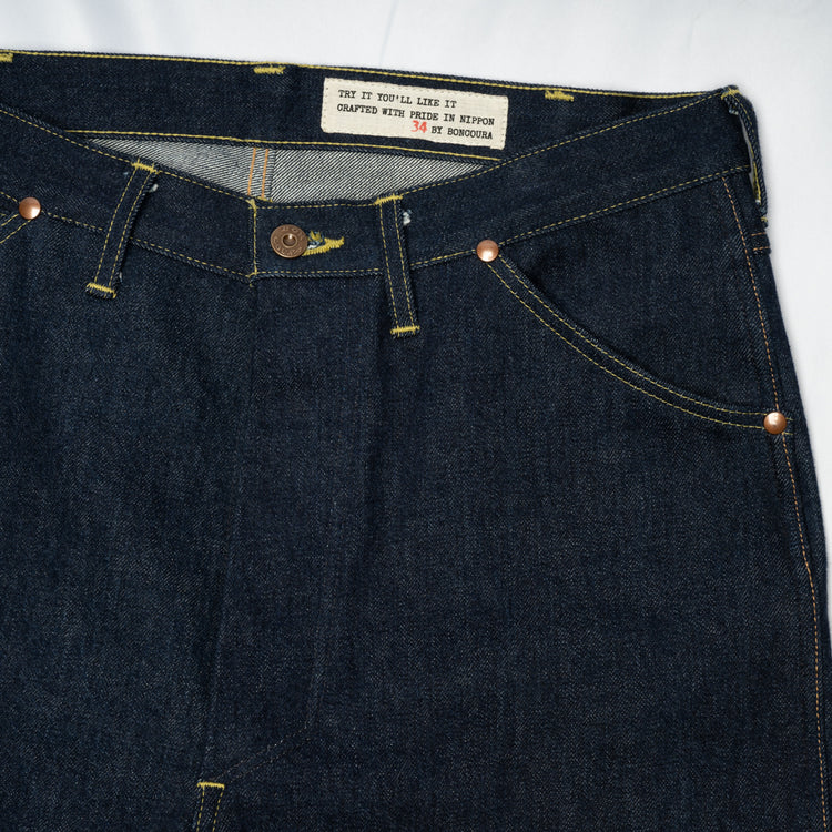 BONCOURA / B-11B Rodeo Pants Denim / INDIGO