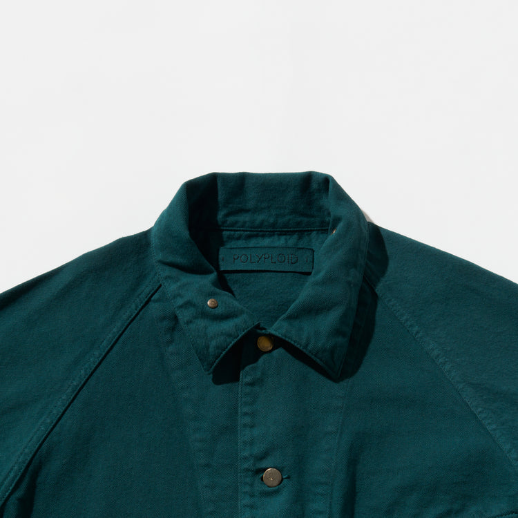 POLYPLOID / COVERALL JACKET B / DARK GREEN / C-2-005-066