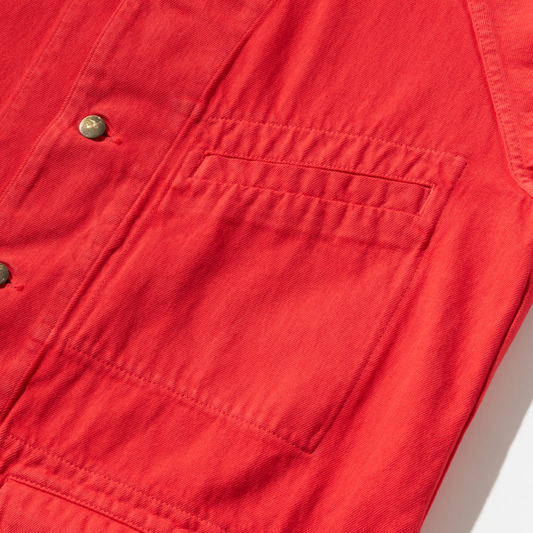 POLYPLOID / COVERALL JACKET B / RED / C-2-005-066