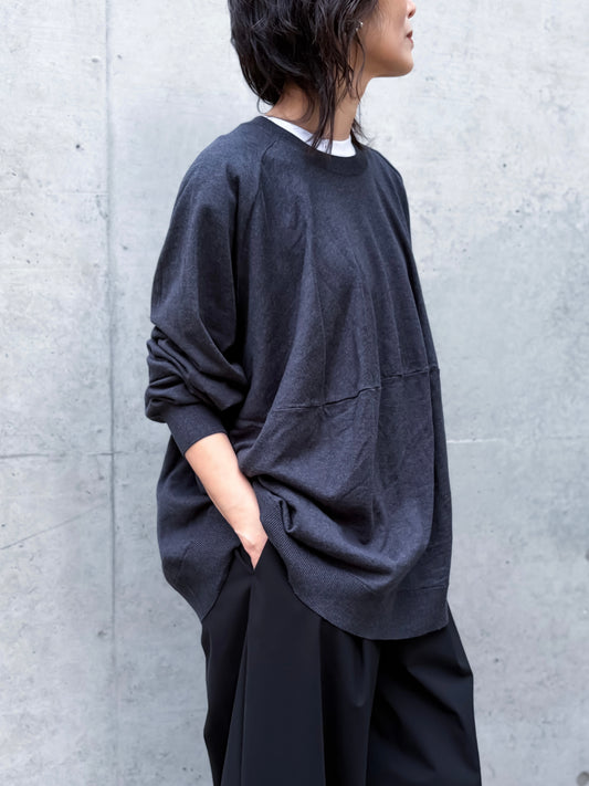 ENFÖLD / FULL-MOON PULLOVER / C.GRY / 300JS270-0291