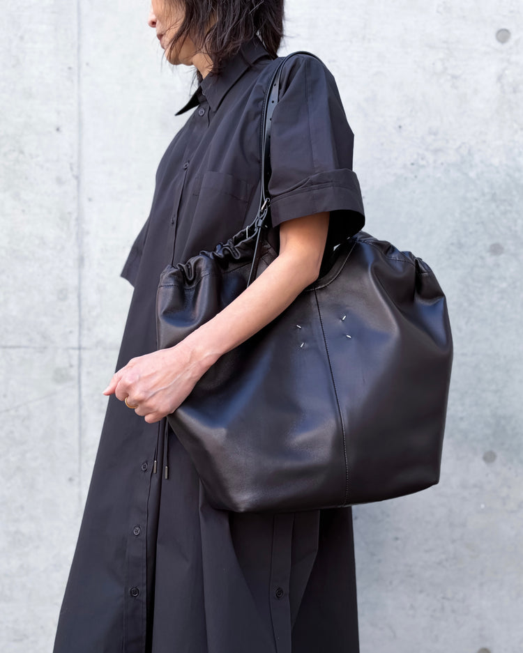 Maison Margiela / ドローストリング バッグ / black / SB1WC0032P8832