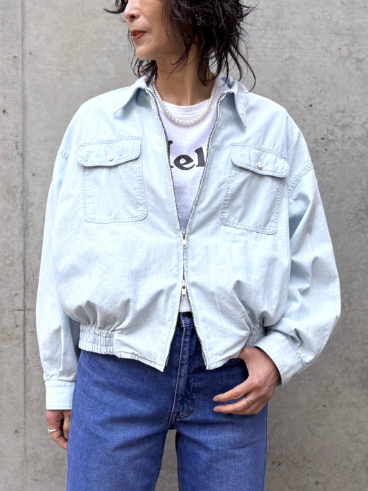 MADISONBLUE / HAMPTON BLOUSON(VW) / BLUE / MB251-1008