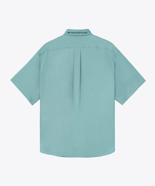 BEDWIN & THE HEARTBREAKERS / S/S EMBROIDERED SHIRT "BLUNT" / MINT・26SB1759